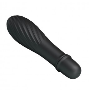 PRETTY LOVE - Screw Thread Vibrator Stick (Battery - Black)